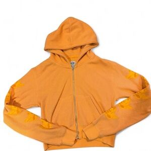 Boys Lie Where It All Begins Waffle Knit Zip Up Hoodie